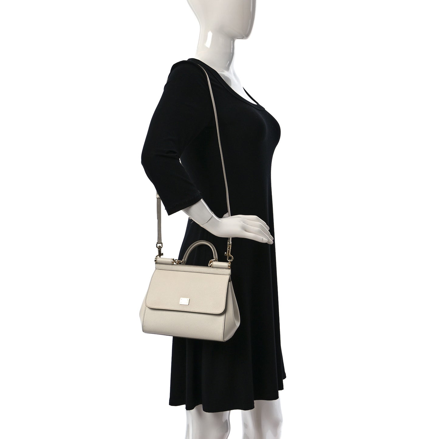 Dauphine Miss Sicily Satchel White