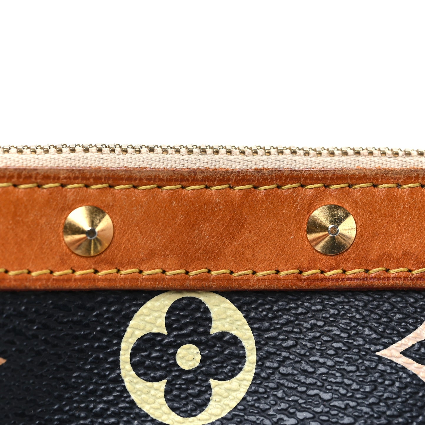 Monogram Multicolor Pochette Accessories Black