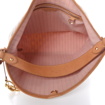 Louis Vuitton Damier Azur Delightful PM Rose Ballerine 5 of 11