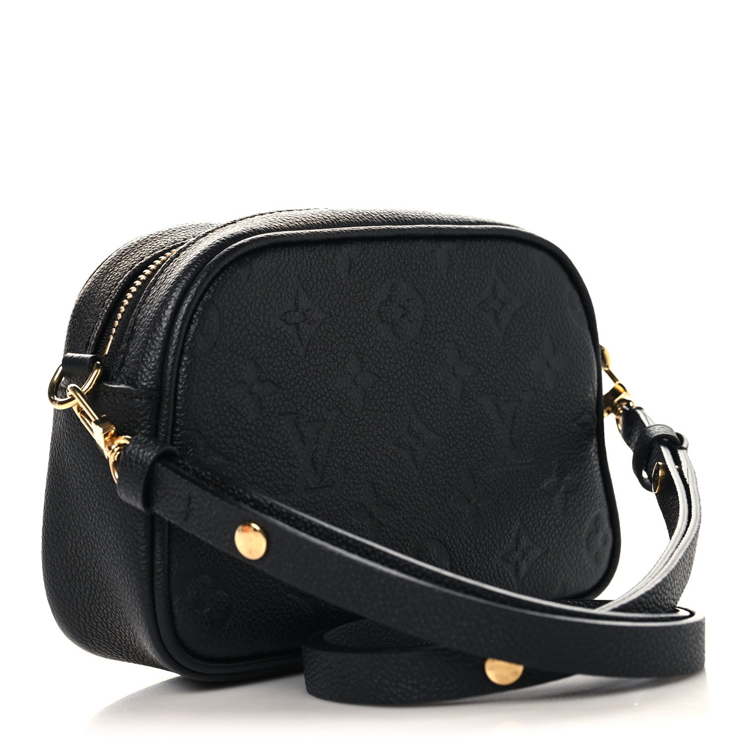 Louis Vuitton Empreinte Monogram Tiny Camera Bag Black 3 of 10
