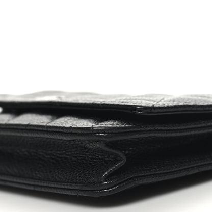 Chanel Caviar Quilted Wallet on Chain WOC Black 11 of 11