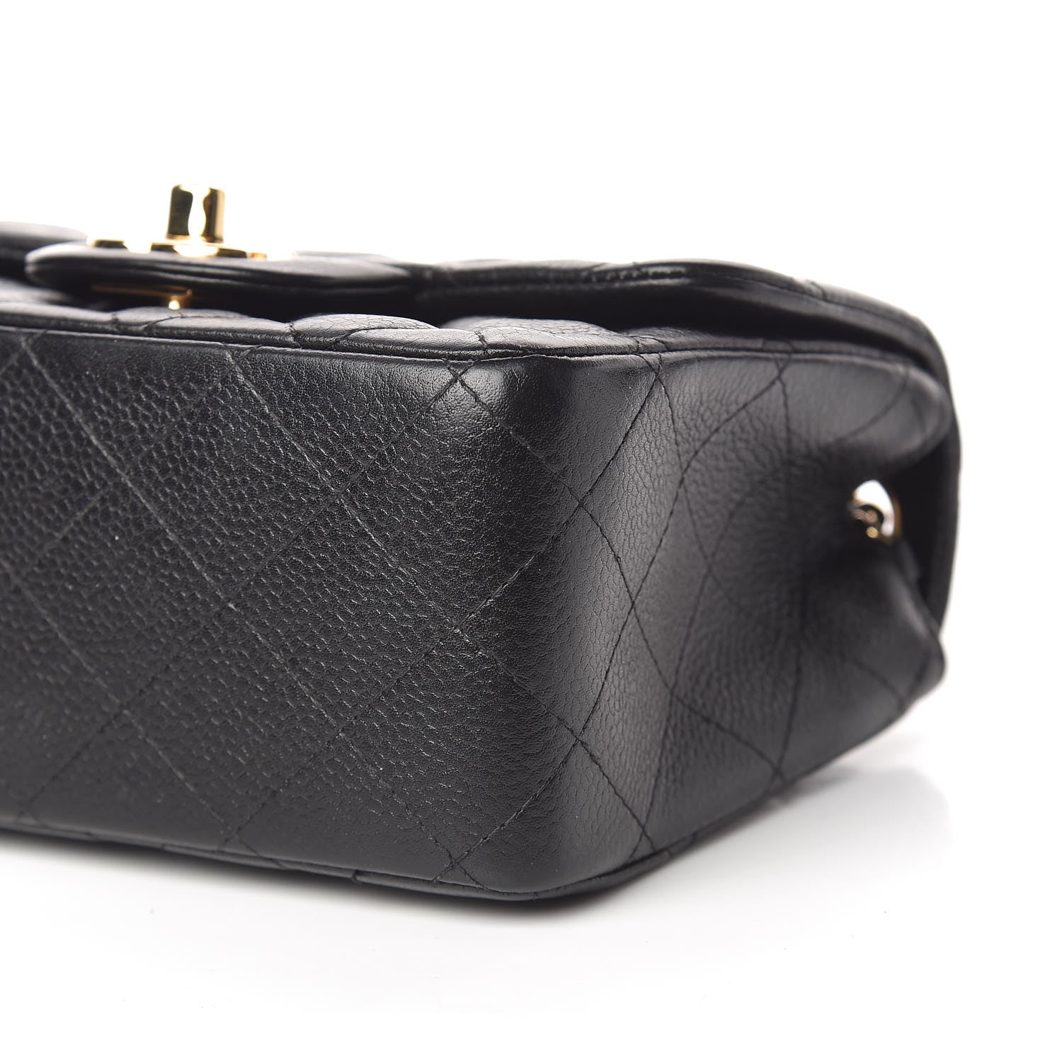 Chanel Caviar Quilted Mini Square Flap Black 6 of 11