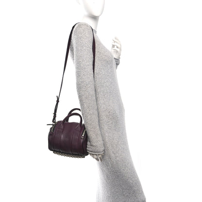 Alexander Wang Pebbled Calfskin Mini Rockie Oxblood 2 of 9