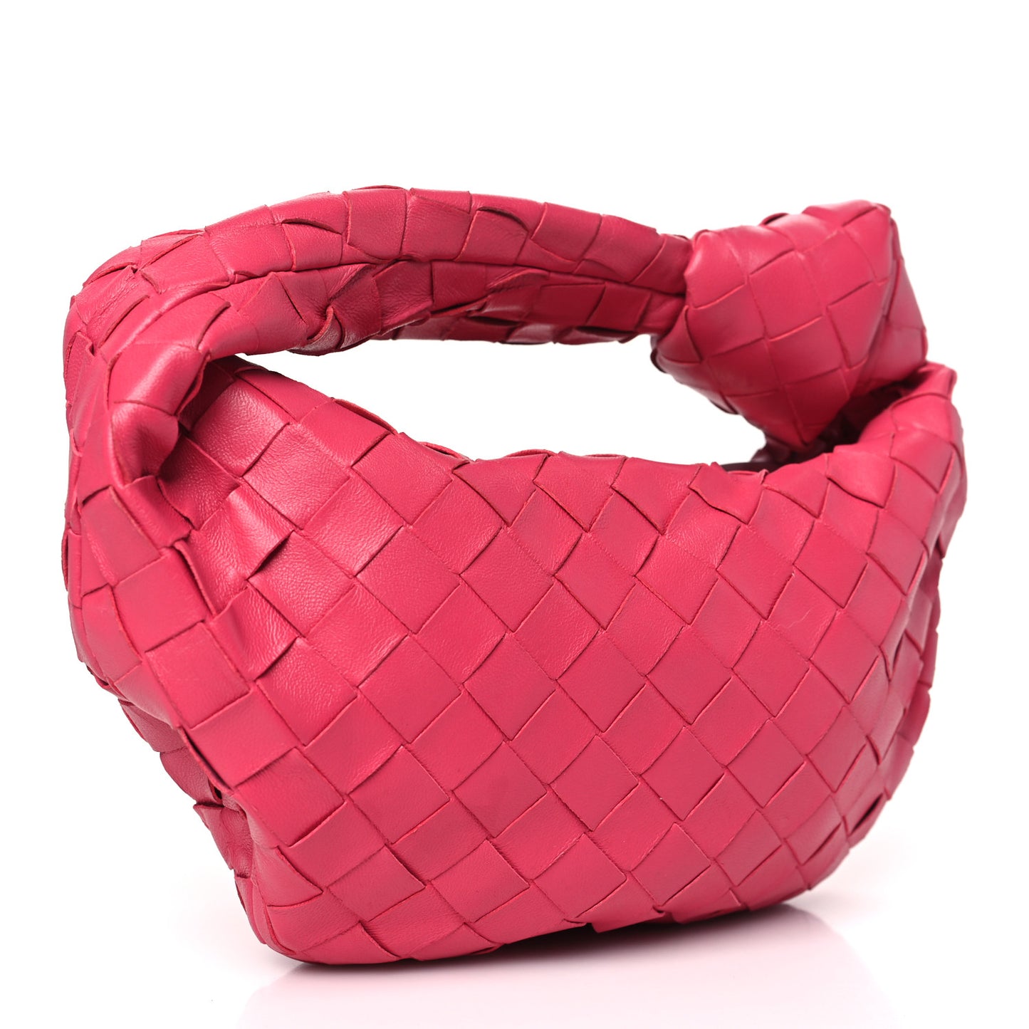 Nappa Intrecciato Mini Jodie Cranberry