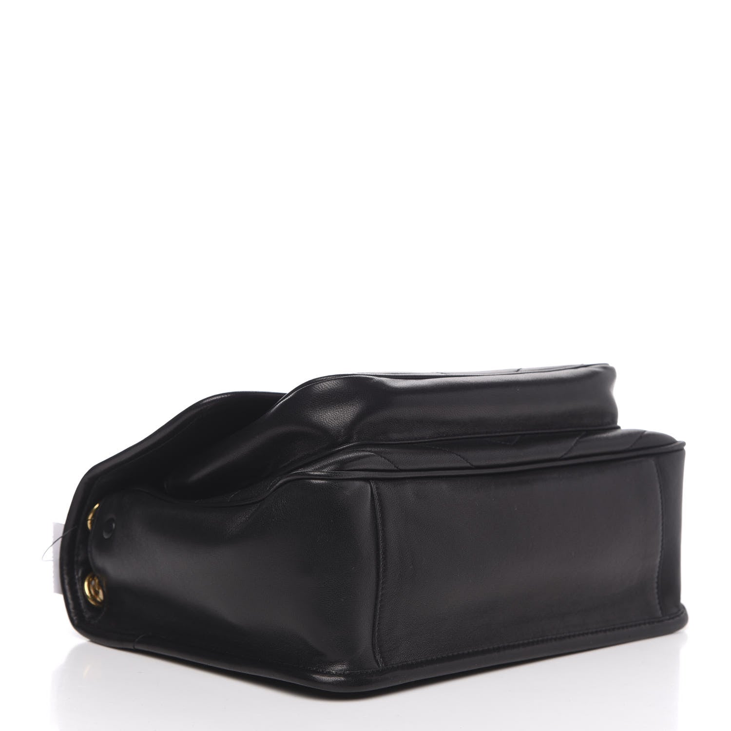 Saint Laurent Lambskin Matelasse Monogram Medium Niki Chain Satchel Black 4 of 12