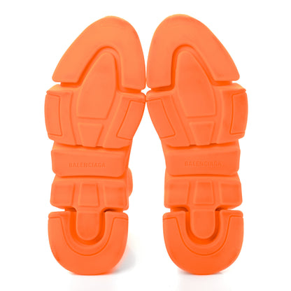 Balenciaga Technical 3D Recycled Knit Mens Speed 2.0 Sneakers 44 Monocolor Orange Fluo 5 of 8