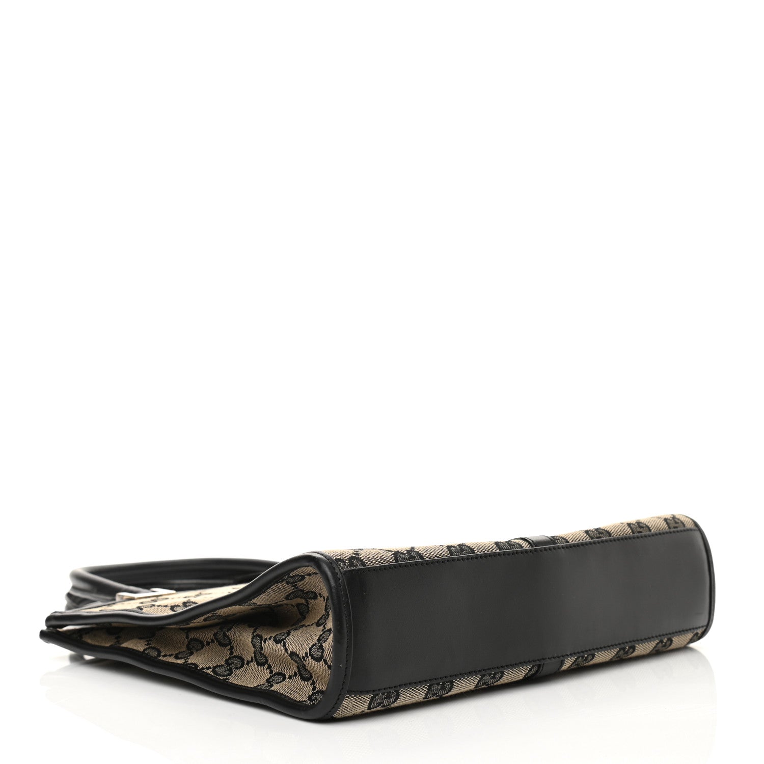 Gucci Monogram Bardot Bag Black 3 of 15