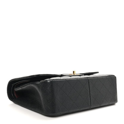 Chanel Caviar Quilted Jumbo Double Flap Black 4 of 10