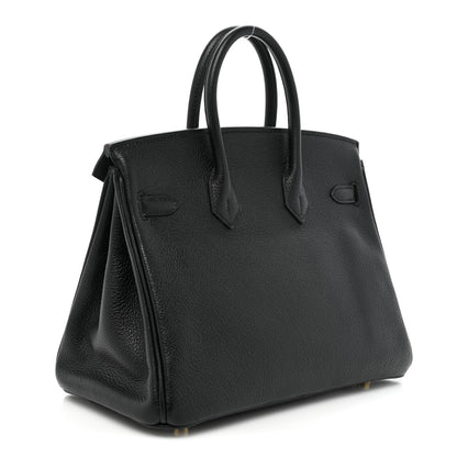 Hermes Togo Birkin 25 Black 3 of 15