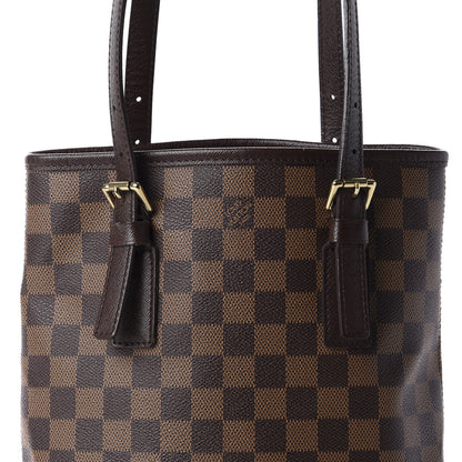 Louis Vuitton Damier Ebene Marais Bucket 23 10 of 10