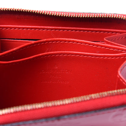 Louis Vuitton Vernis Zippy Coin Purse Cherry 8 of 9