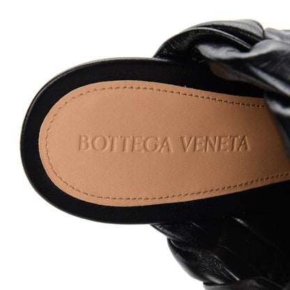 Bottega Veneta Shiny Nappa Intrecciato The Bold 105 Mules 38 Black 7 of 7