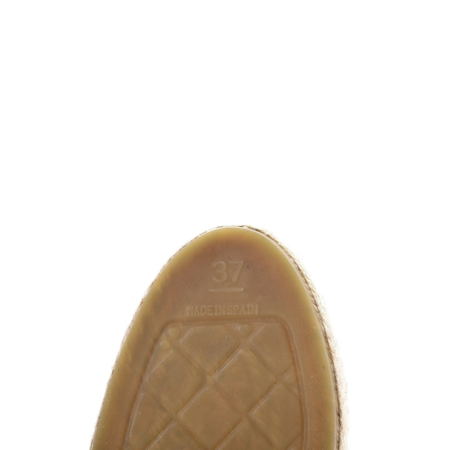 Lambskin CC Espadrilles 37 Nude