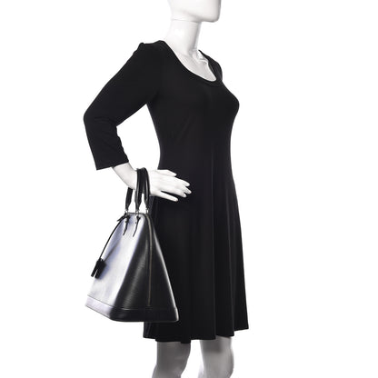 Louis Vuitton Epi Alma GM Black 2 of 15