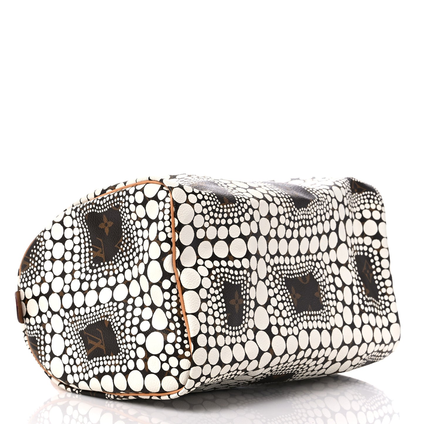 Monogram Kusama Town Speedy 30 White