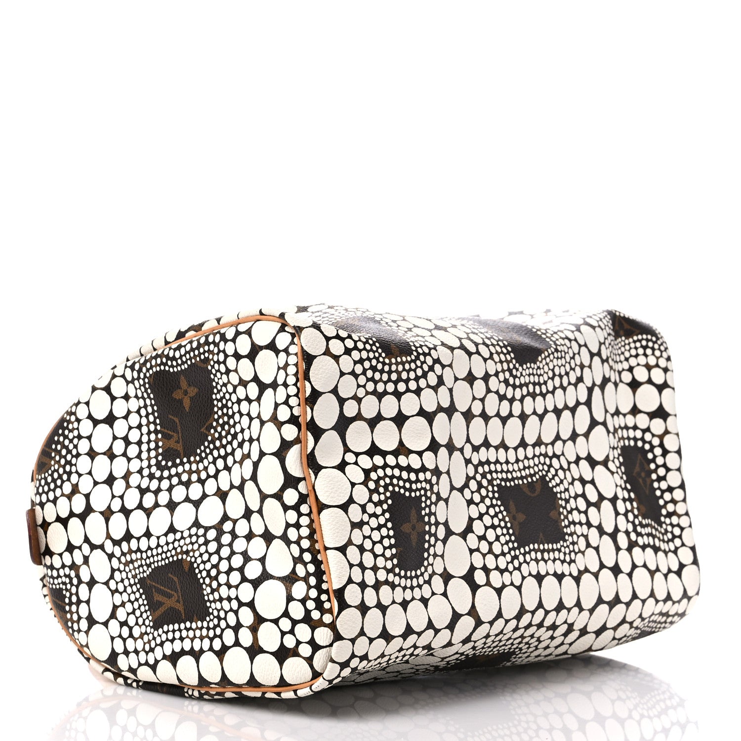 Louis Vuitton Monogram Kusama Town Speedy 30 White 4 of 13