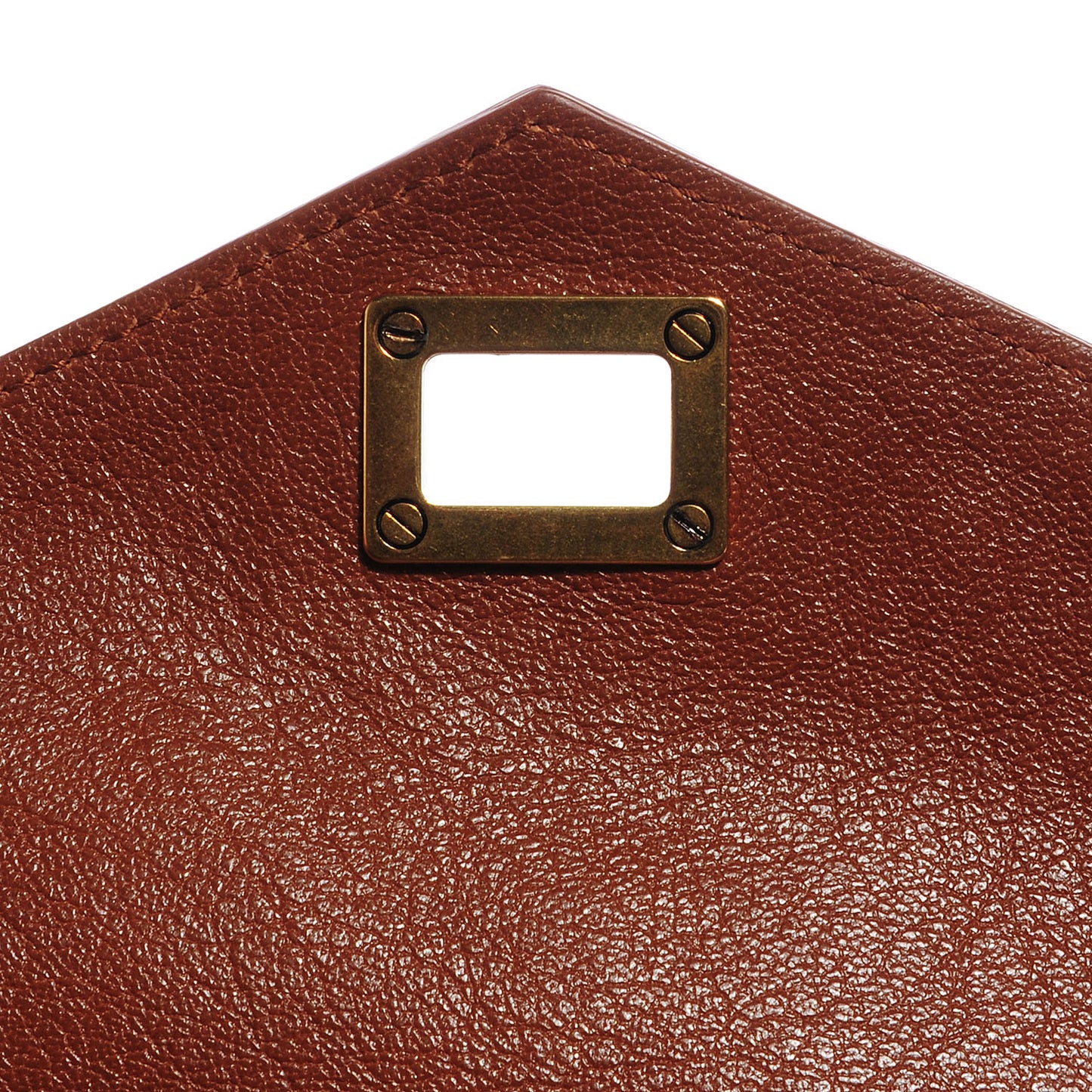 Lambskin PS1 Small Keep All Saddle