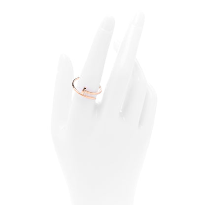 Cartier 18K Pink Gold Small Juste Un Clou Ring 59 8.75 2 of 6
