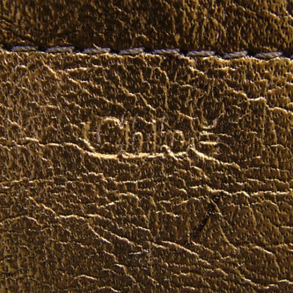 Chloe Leather Logo XL Shopper Tote Bronze 11 of 11