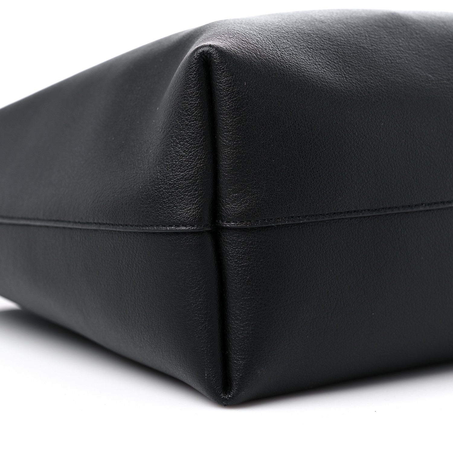 Saint Laurent Calfskin Large Shopping Tote Black 8 of 11