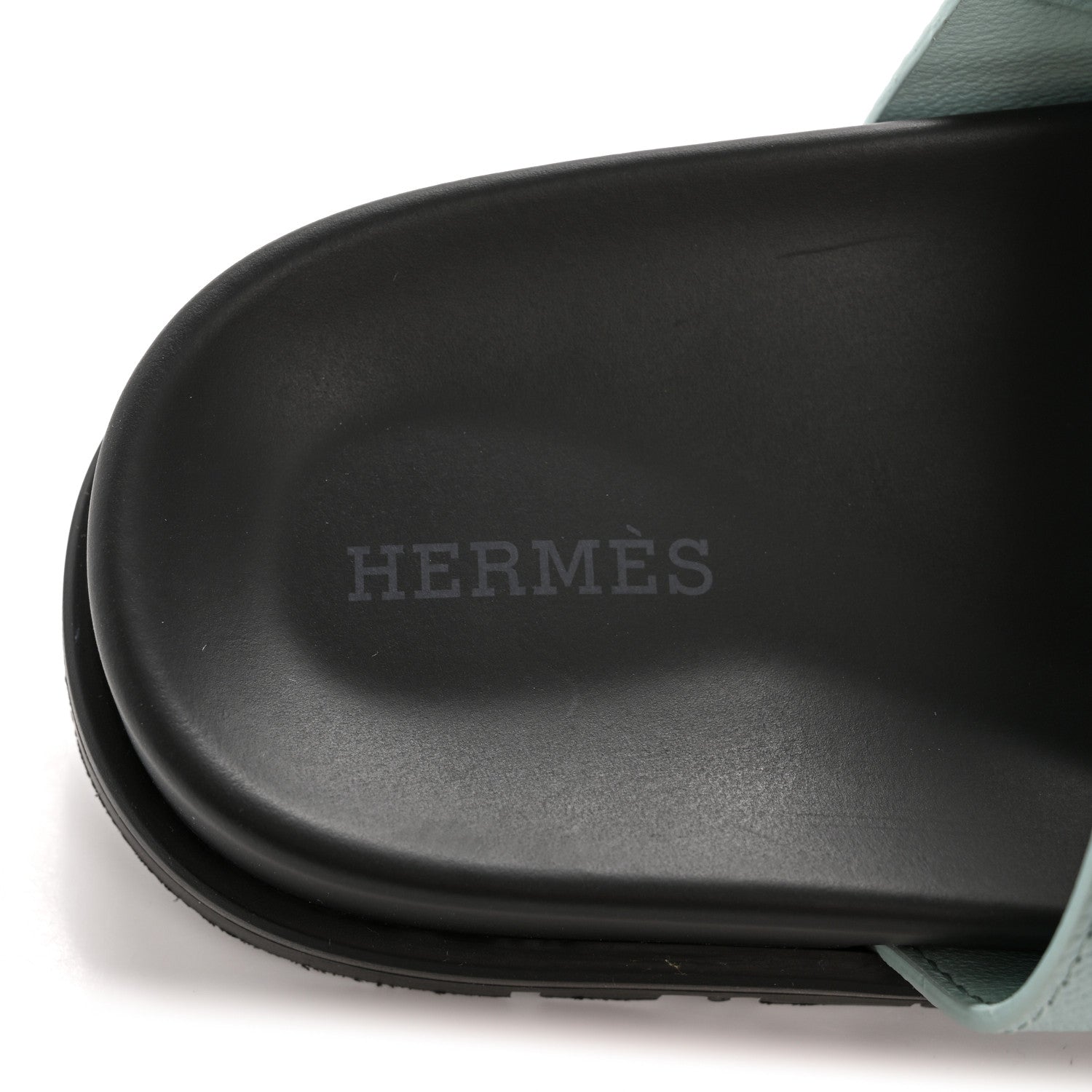 Hermes Epsom Womens Chypre Sandals 35.5 Bleu Cristaux 8 of 11