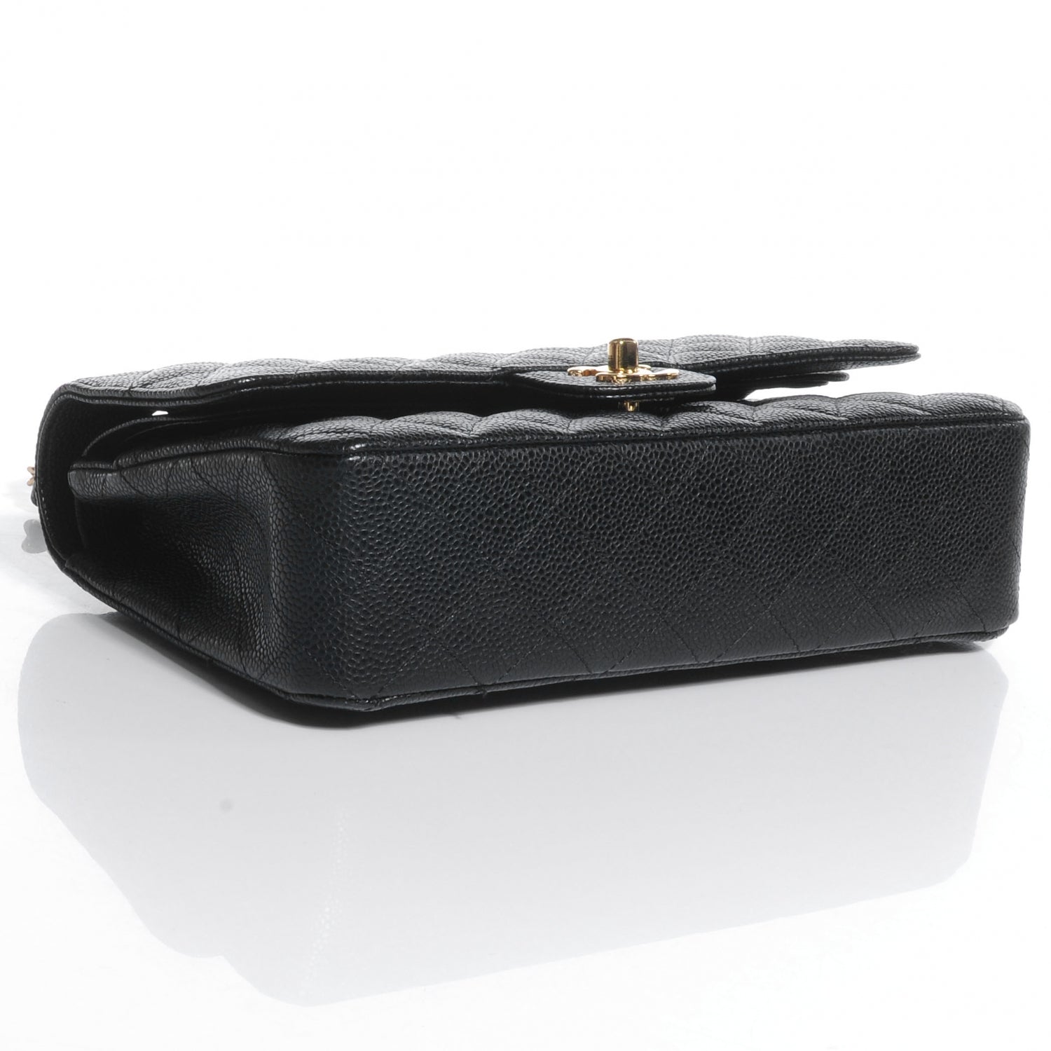 Chanel Caviar Quilted Medium Double Flap Black 4 of 8
