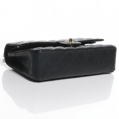 Chanel Caviar Quilted Medium Double Flap Black 4 of 8