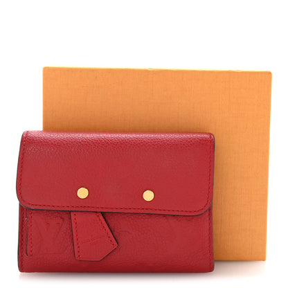 Louis Vuitton Empreinte Pont-Neuf Compact Wallet Cherry 7 of 7