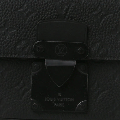 Louis Vuitton Taurillon Monogram S Lock Sling Bag Black 9 of 12