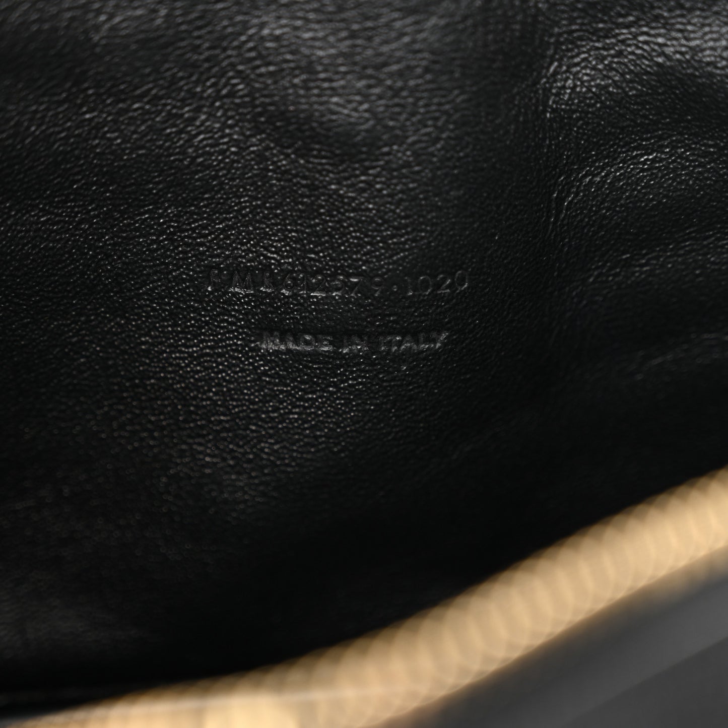 Grain De Poudre Matelasse Monogram Mini Lou Camera Bag Black