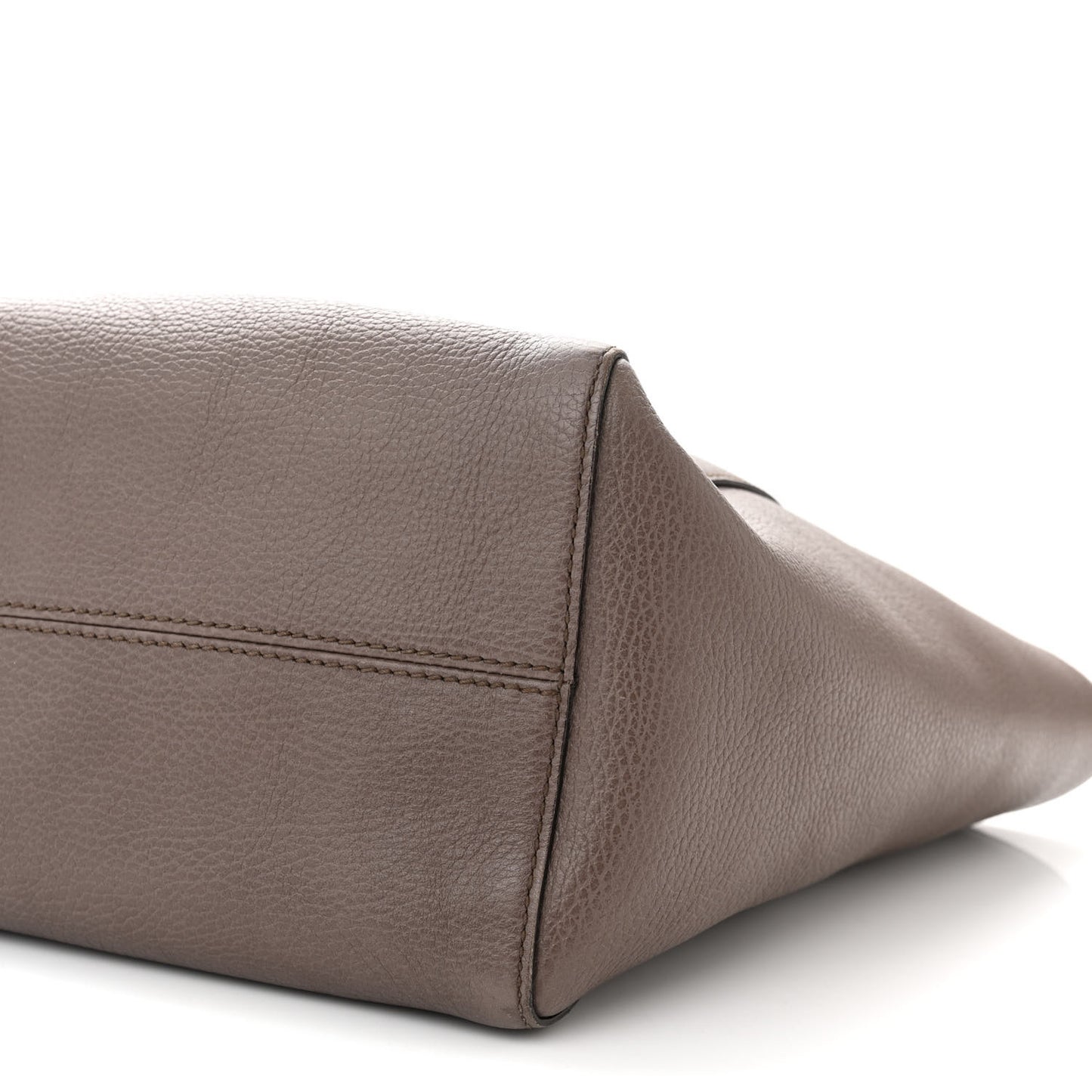 Dollar Calfskin Medium Swing Tote Grey Field Soft Pink