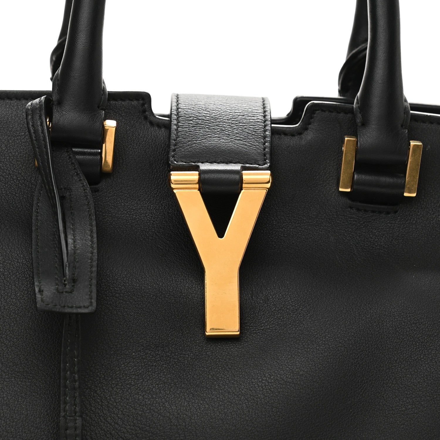 Saint Laurent Calfskin Small Classic Y Cabas Black 6 of 8