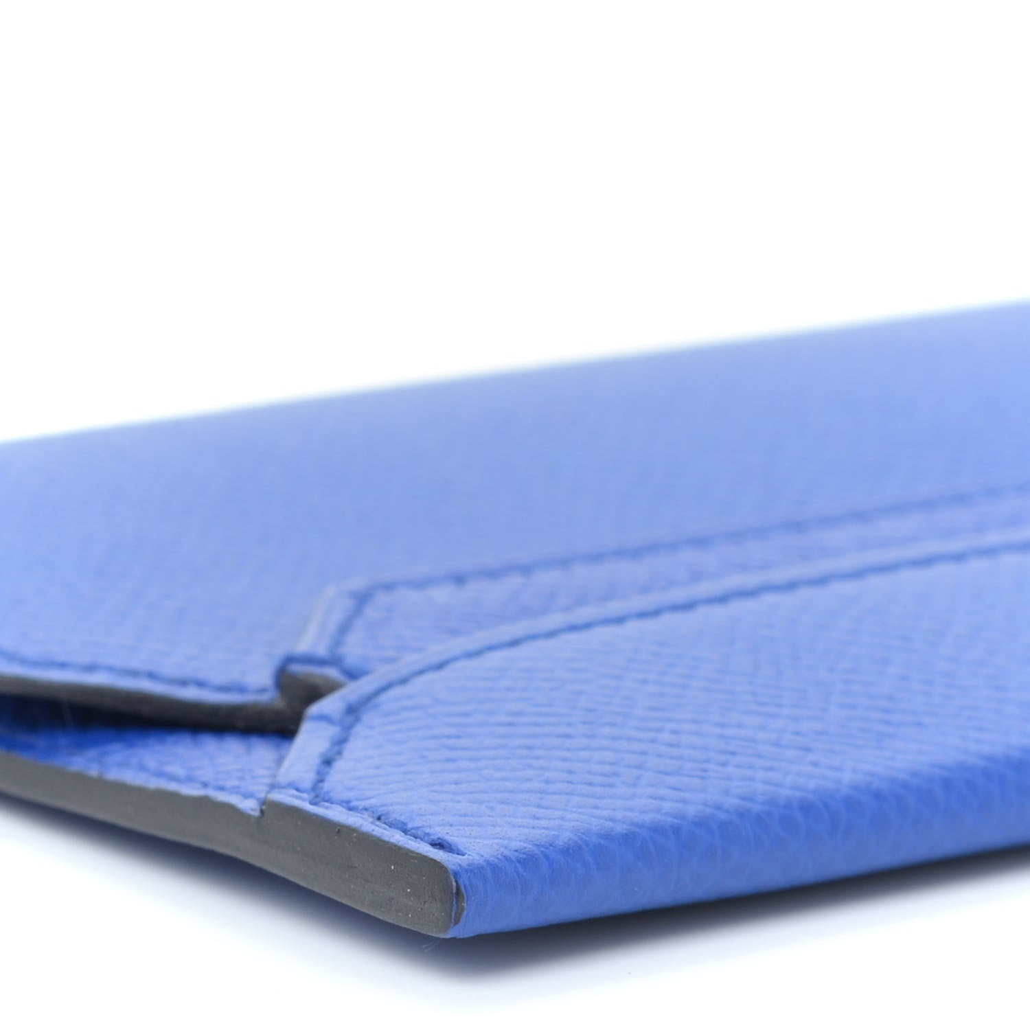 Hermes Epsom H-Postal Mini Card Holder Bleu Royal 4 of 8