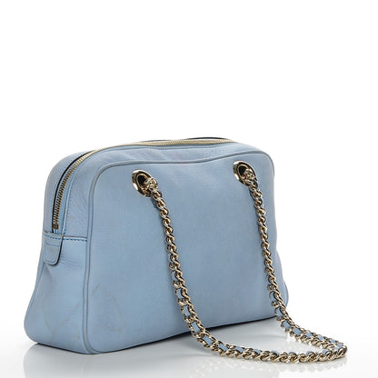 Gucci Vitello Range Small Soho Bowler Mineral Blue 3 of 11