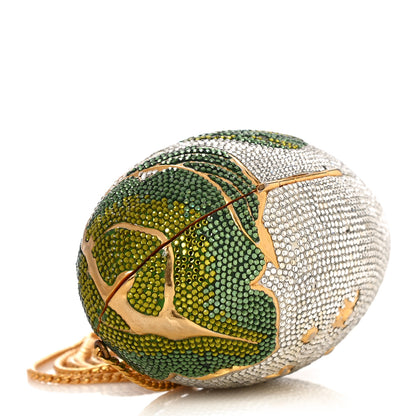 Judith Leiber Crystal Rose Egg Minaudiere Clutch Multicolor 3 of 12