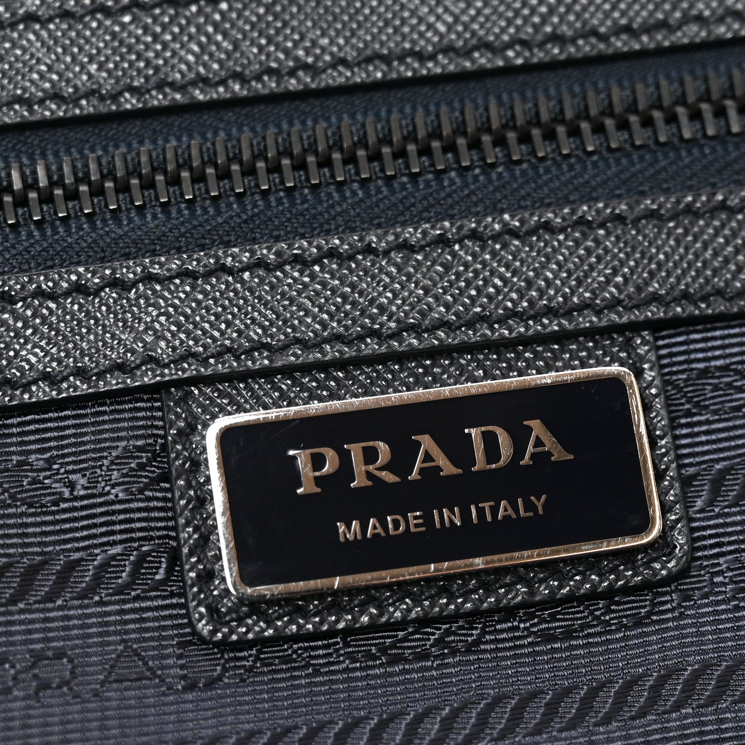 Prada Re-Nylon Saffiano Duffle Bag Navy 1906544 – FASHIONPHILE