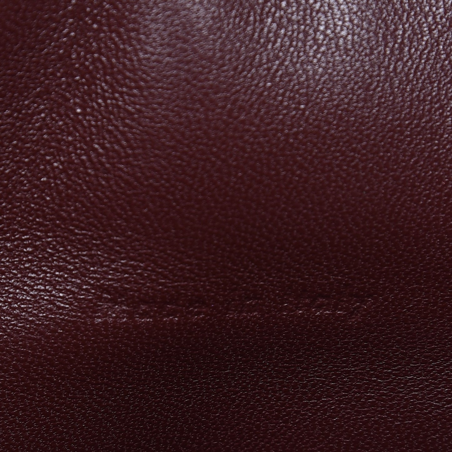Natural Calfskin Medium Trotteur Burgundy