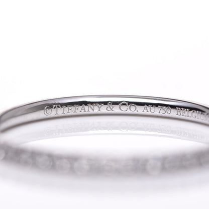 Tiffany 18K White Gold Diamond Metro Band Ring 52 6 4 of 6