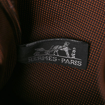 Hermes Canvas Herline Backpack Brown 6 of 8