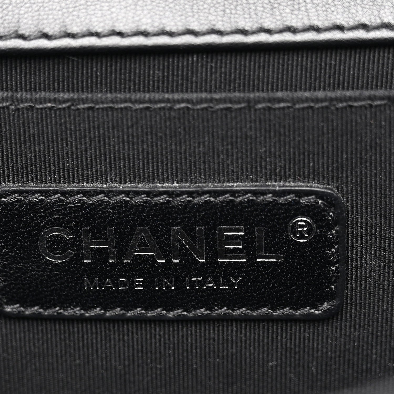 Chanel Tweed Calfskin Medium Boy Flap Black White 6 of 11