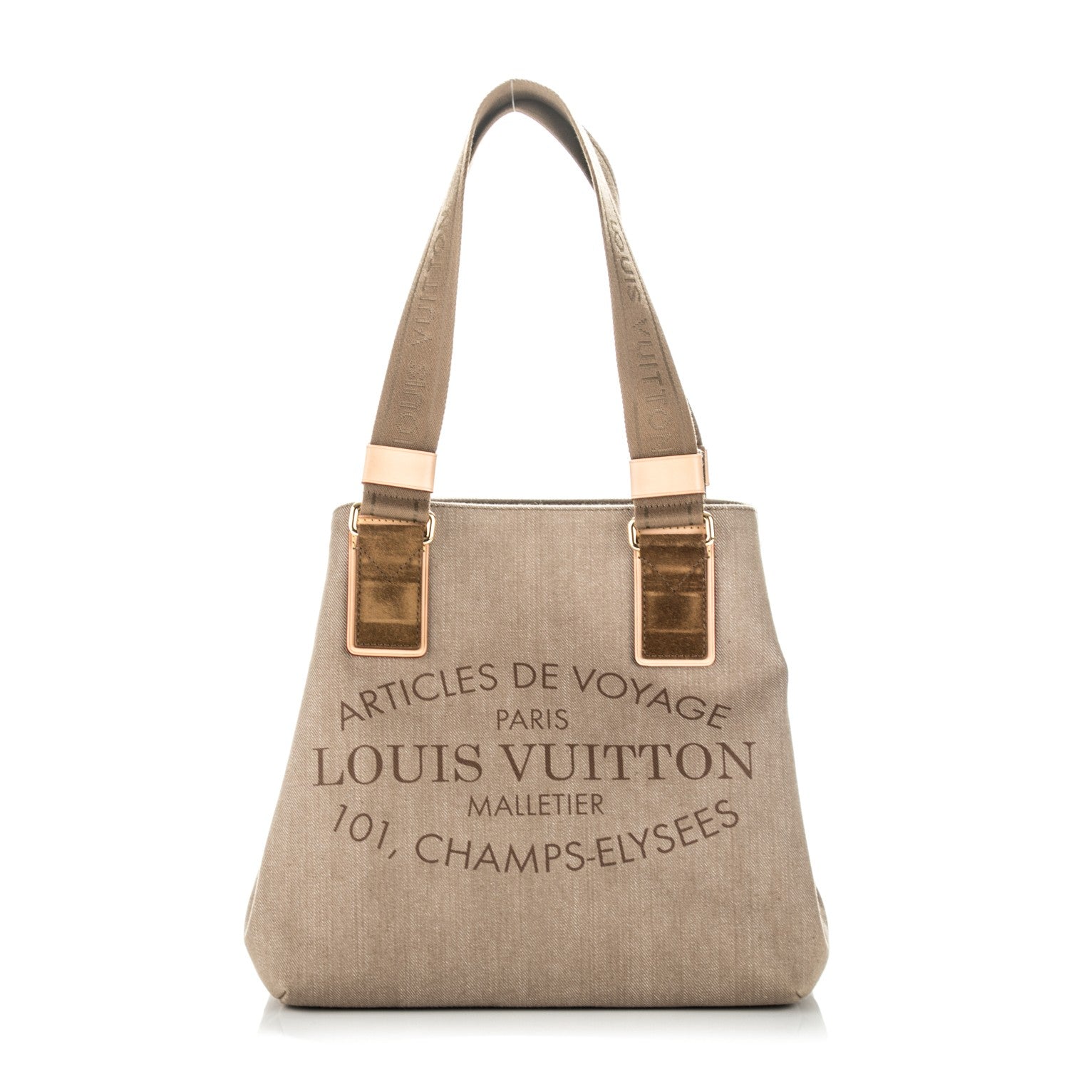 Louis Vuitton Denim Articles de Voyage Cabas Argile 1 of 7