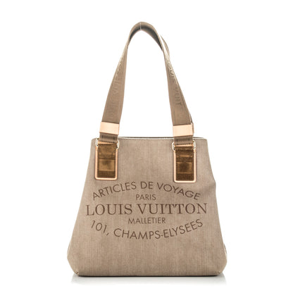 Louis Vuitton Denim Articles de Voyage Cabas Argile 1 of 7