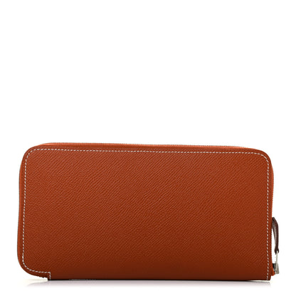Hermes Epsom Silk'in Wallet Brique 1 of 6