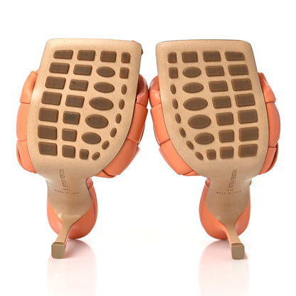 Bottega Veneta Nappa Maxi Intrecciato Lido Mule Sandals 36 Papaya 5 of 7