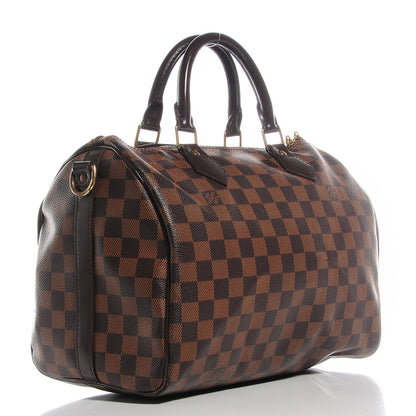 Louis Vuitton Damier Ebene Speedy Bandouliere 30 3 of 7