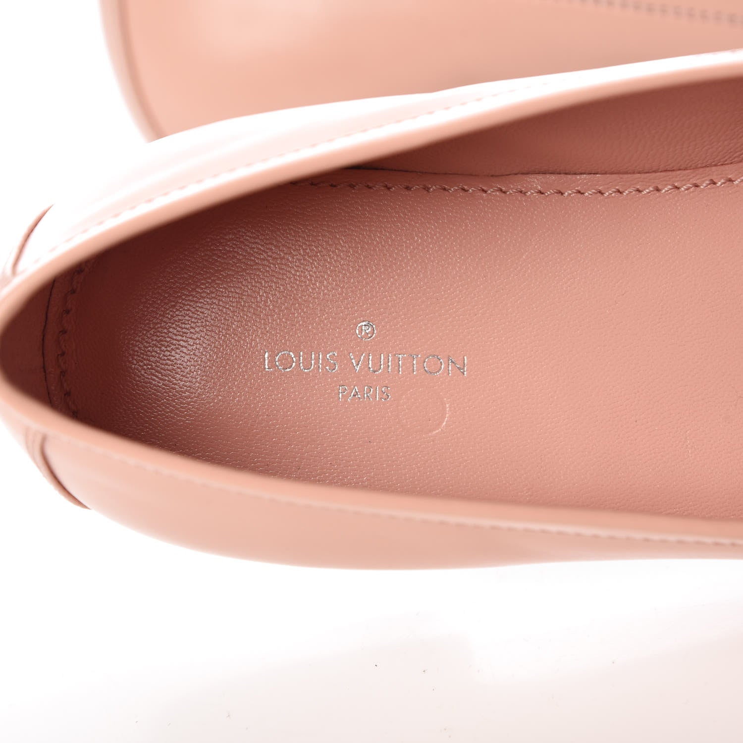 Louis Vuitton Calfskin Upper Case Flat Loafer 40 Rose Clair 7 of 8