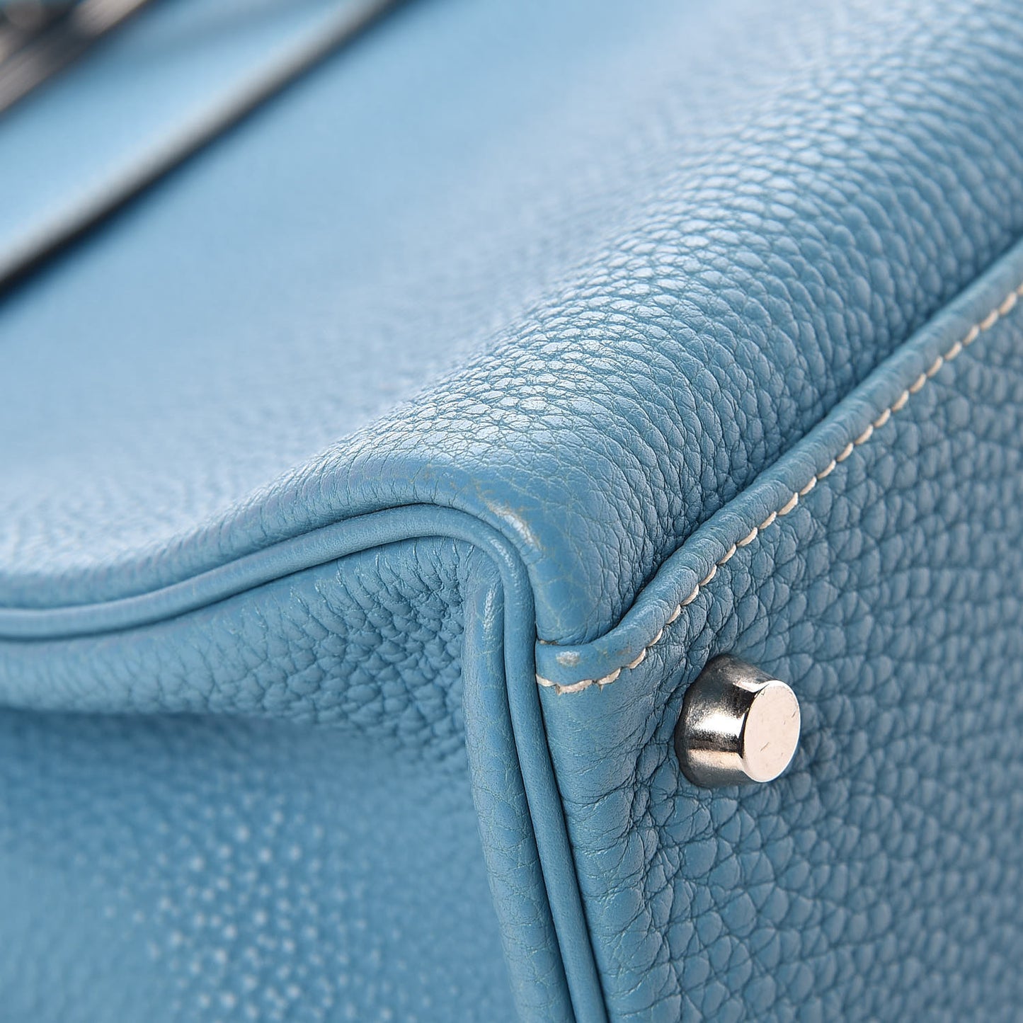 Togo Kelly Retourne 32 Blue Jean