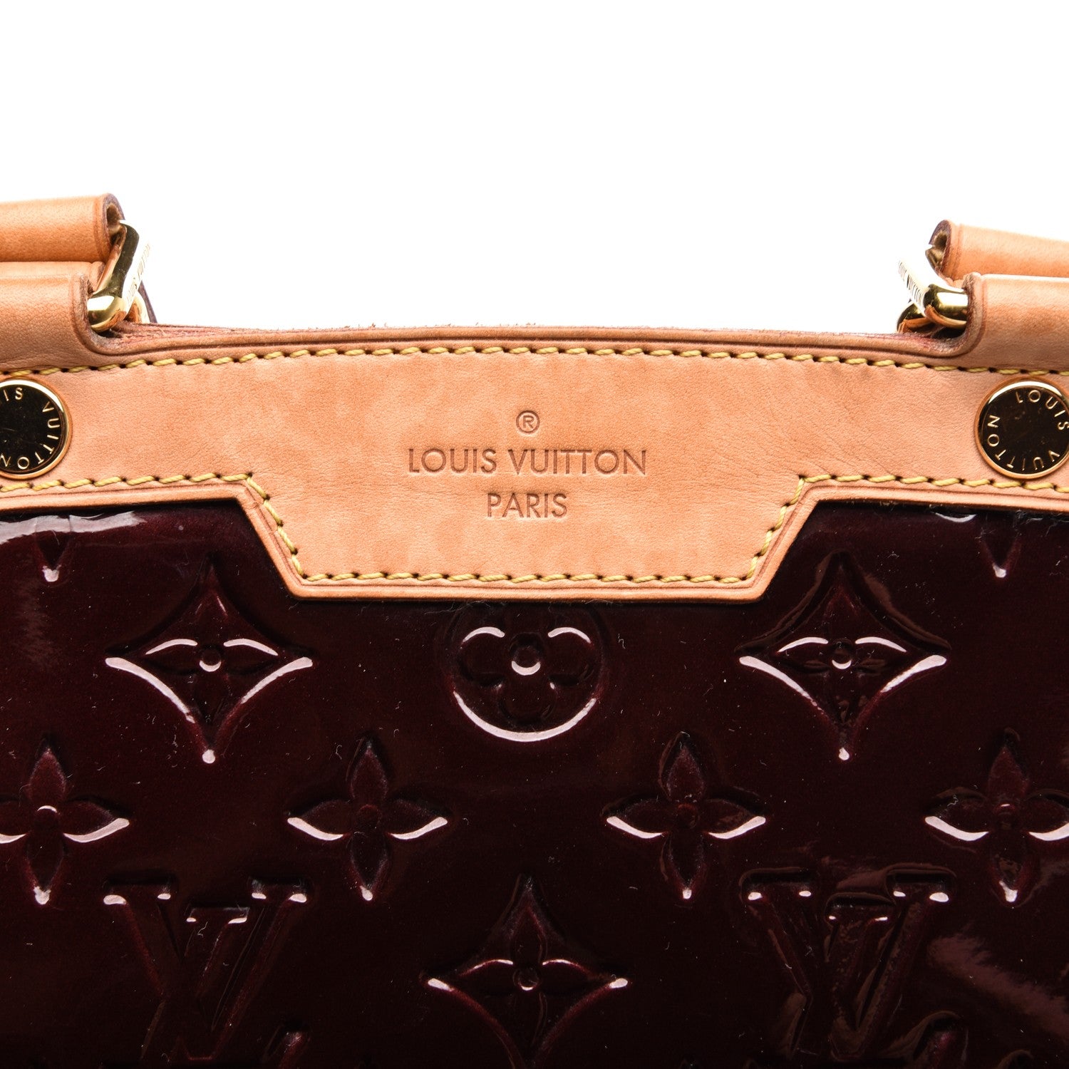 Louis Vuitton Vernis Brea GM Amarante 6 of 7