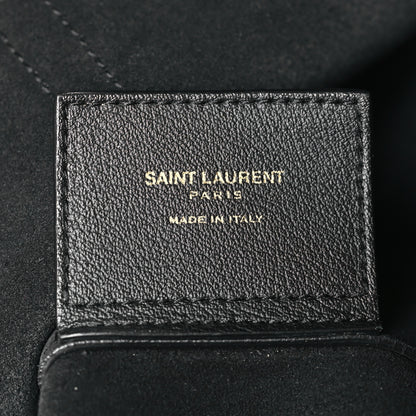 Saint Laurent Calfskin Large Shopping Tote Black 7 of 10