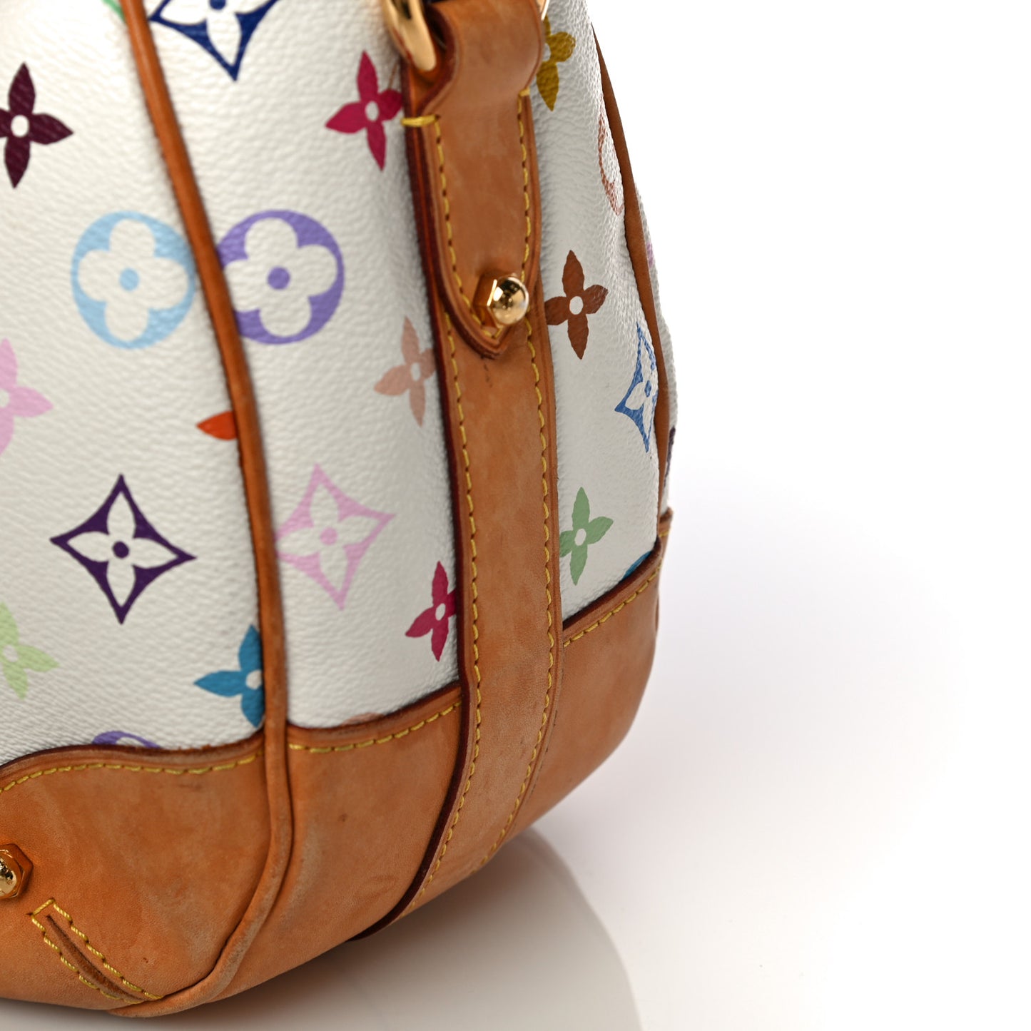 Monogram Multicolor Greta White